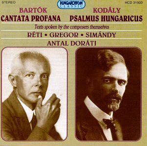 【CD】Cantata Profana / Psalmus Hungaricus