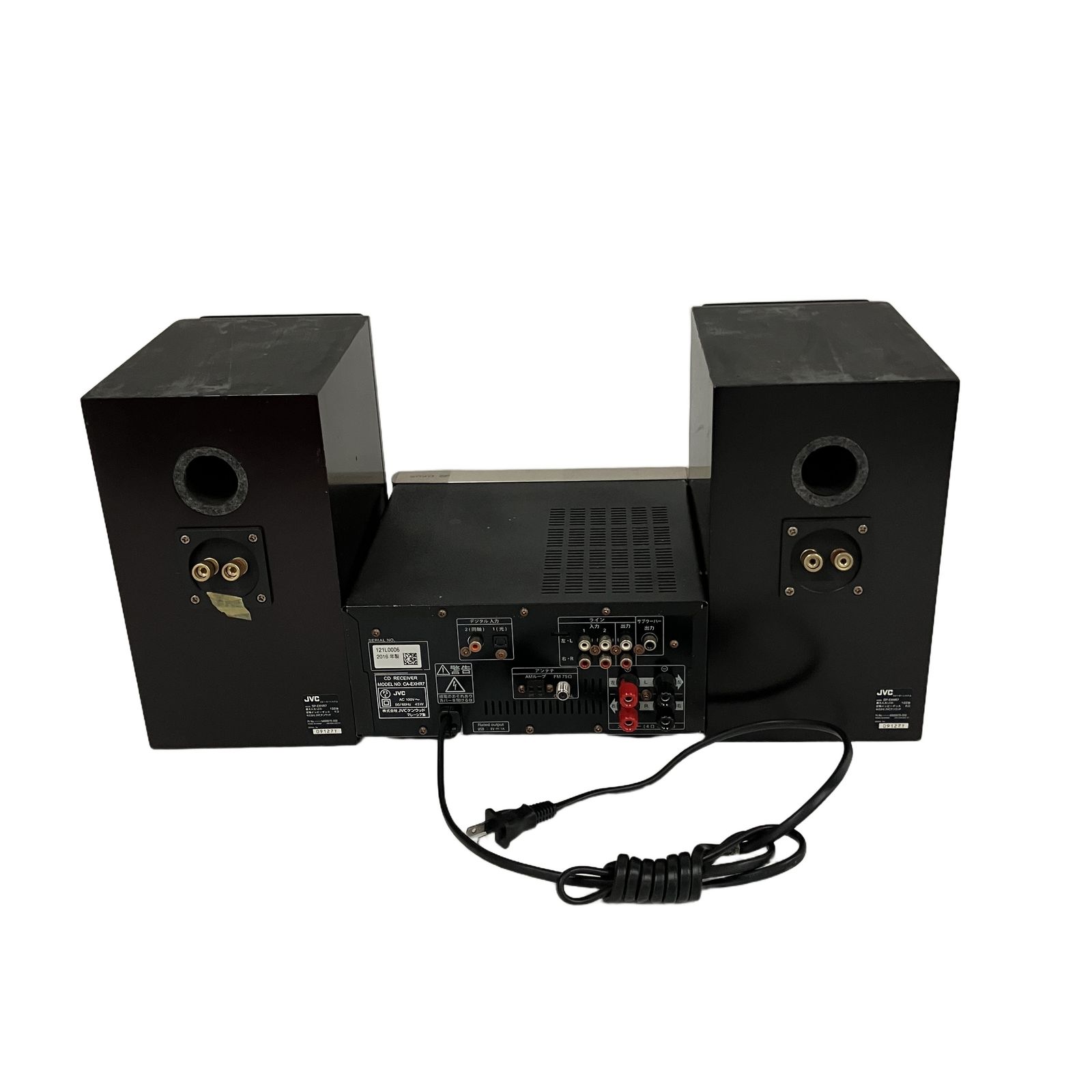 JVC ジェイブイシー CA-EXHR7/SP-EXHR7 ミニコンポ 音響機材 ジャンク