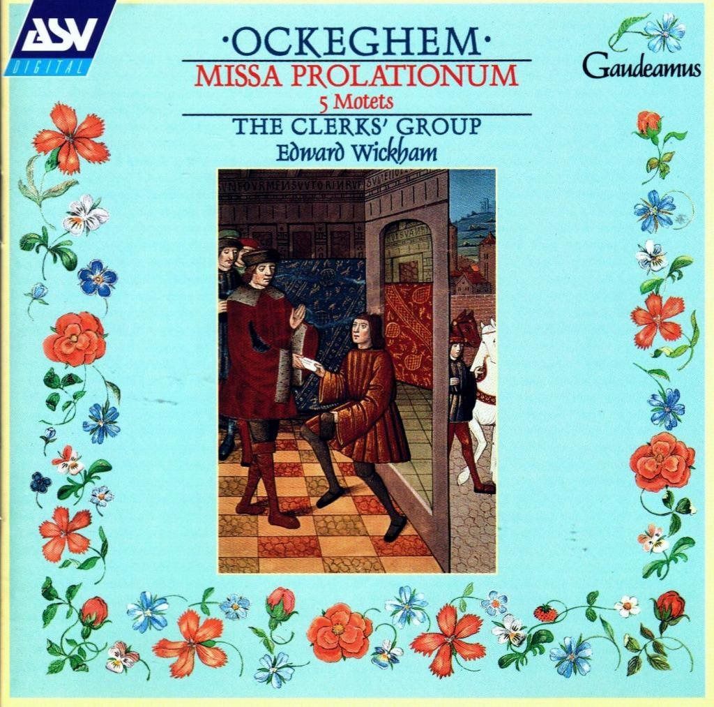 【CD】Ockeghem: Missa Prolationum