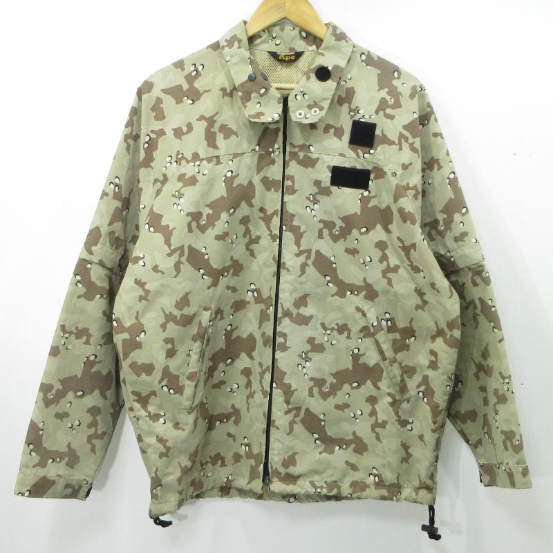 【三重本店】 中古 A BATHING APE | アベイシングエイプ カモ柄ジャケット カーキ系 サイズ：M 【95】