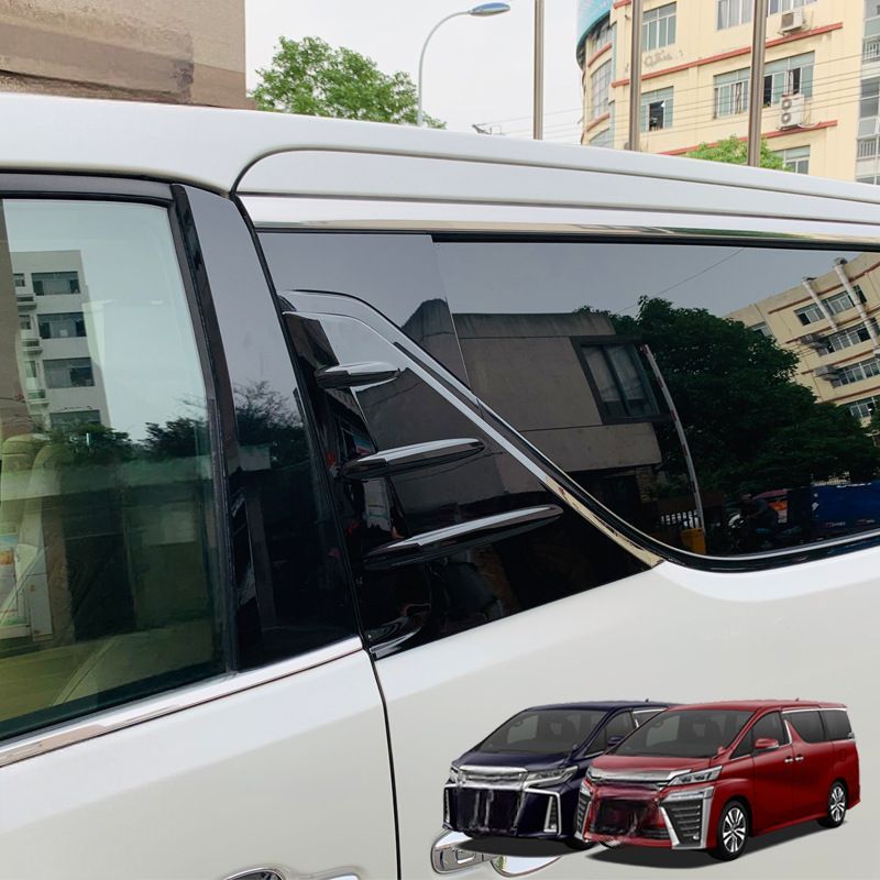 【送料無料】トヨタ ノア/ヴォクシー80系 (Toyota Noah/Voxy 80 Series) 専用 サイドドアモール メッキ調 プロテクター ドレスアップ カスタム 簡単取付 アクセサリー