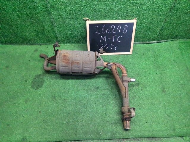 【中古】アクティ M-TC リアマフラー 18307-SC2-063 自社品番260248