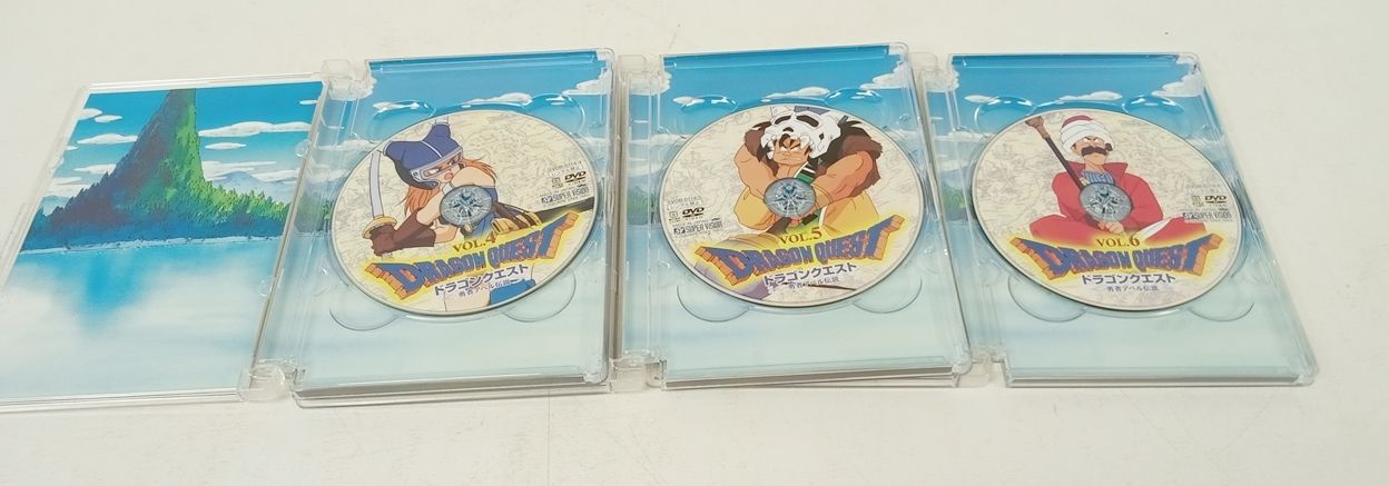 ドラゴンクエスト 勇者アベル伝説 DVD-BOX 9枚組 DISCキズあり 中古