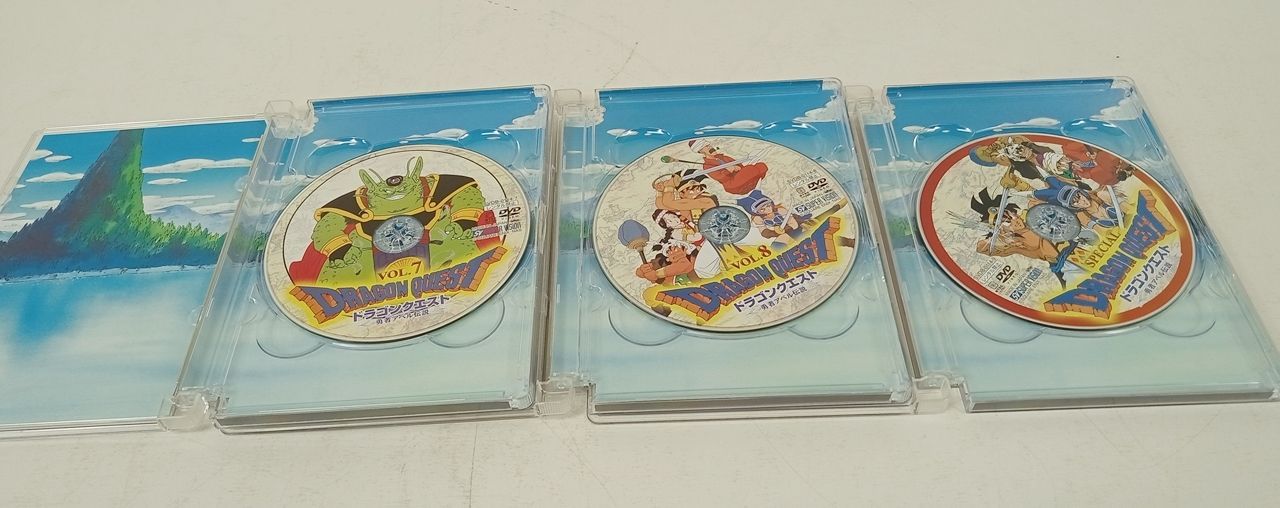 ドラゴンクエスト 勇者アベル伝説 DVD-BOX 9枚組 DISCキズあり 中古