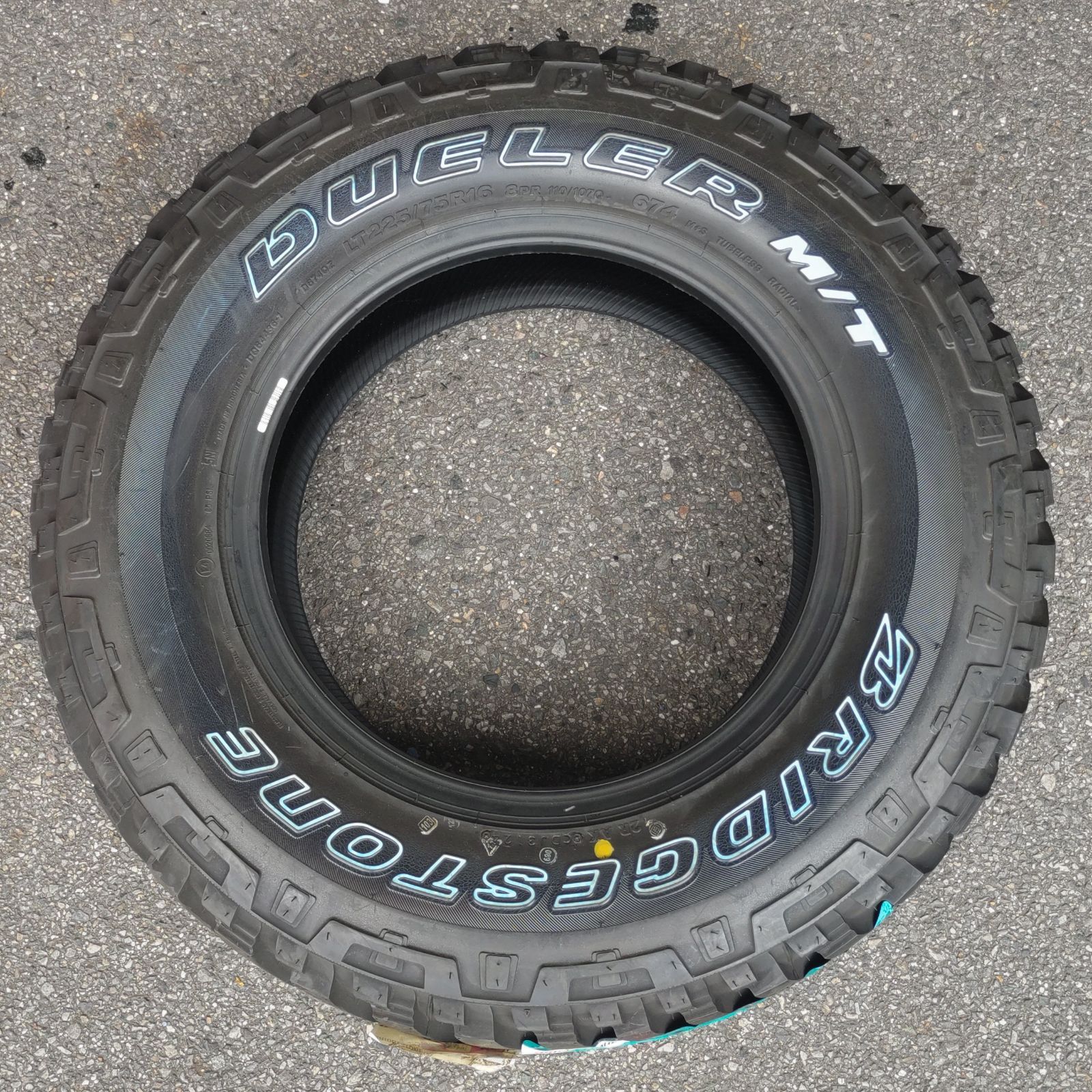 新品未使用倉庫保管品 ブリヂストン DUELER M/T 674 225/75R16 1本