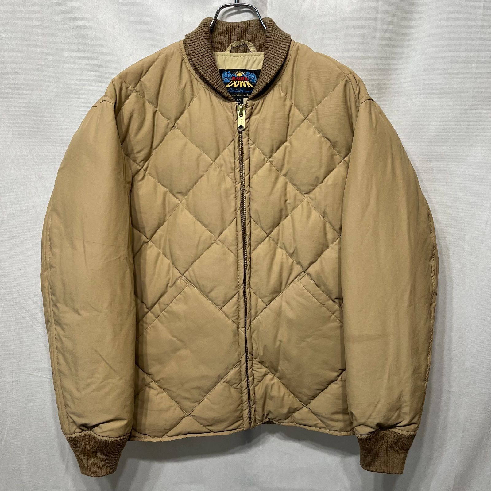 Eddie Bauer エディーバウアー ● E742475 リブ切替スカイライナーキルティングダウンジャケット