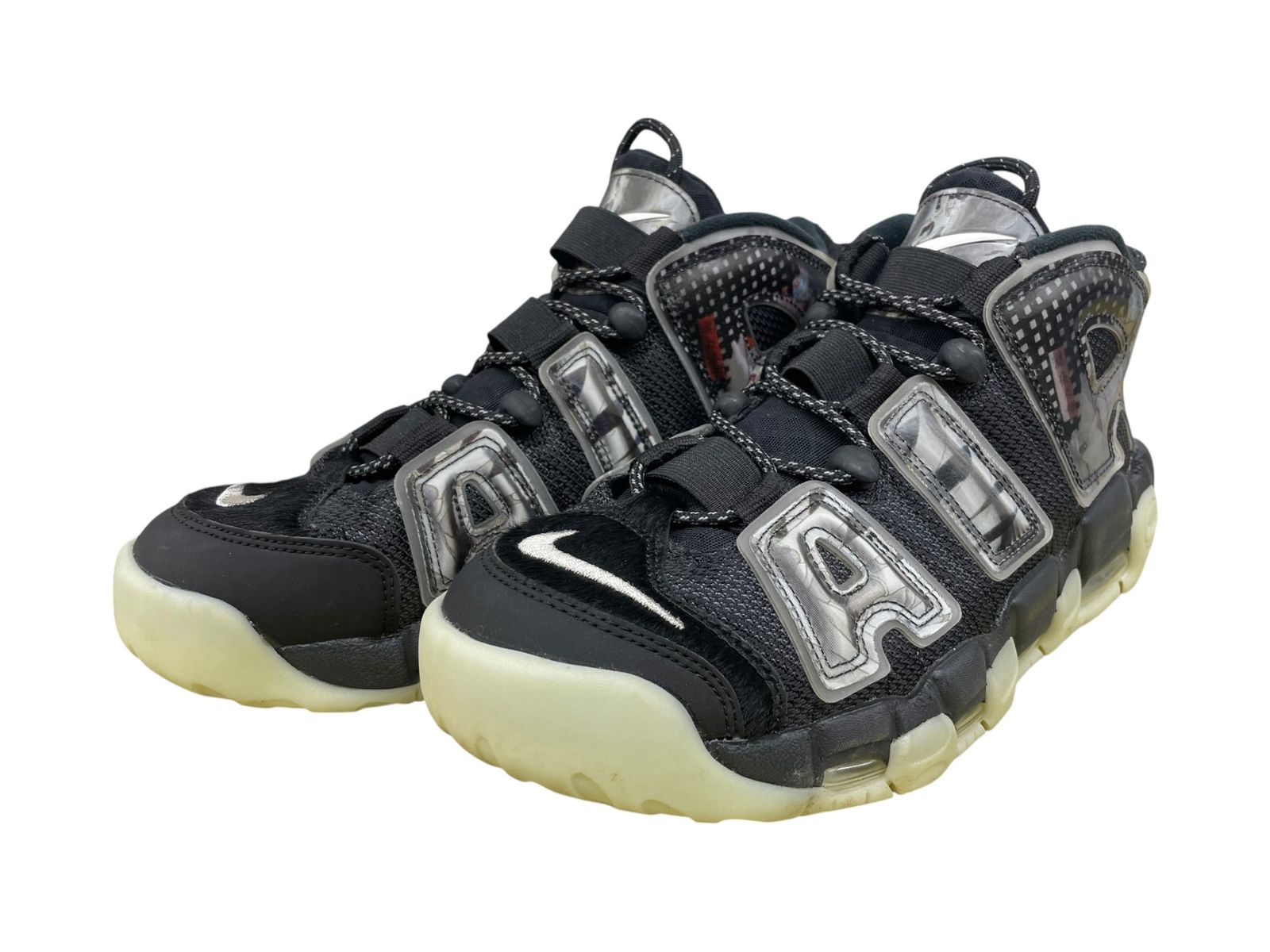 NIKE (ナイキ) AIR MORE UPTEMPO96 スニーカー DM6213-045 27cm US9 ブラック メンズ/025