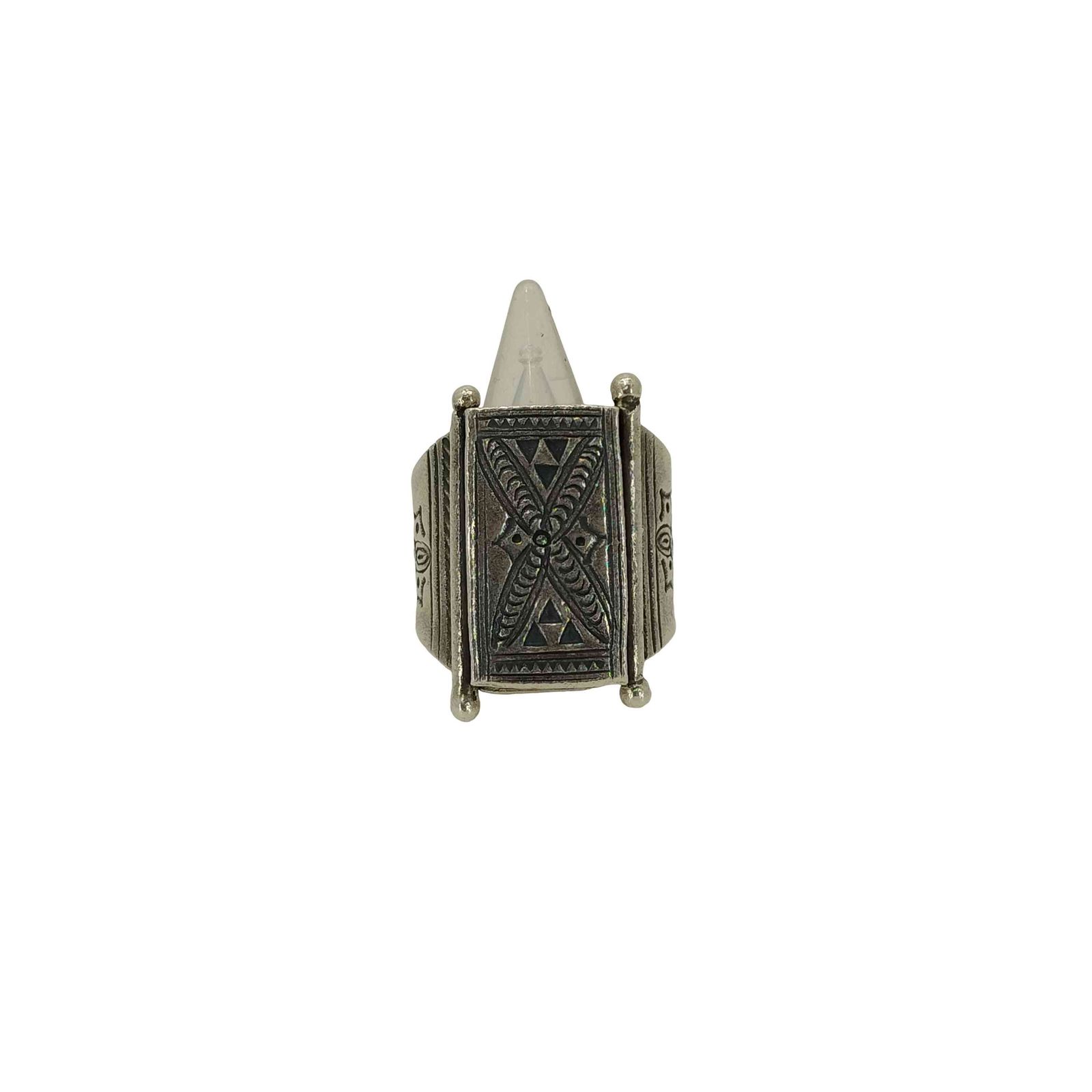 ユーズドフルギ USED古着 KAREN SILVER カレン族 シルバー リング メンズ 18号