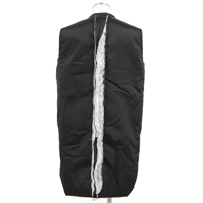 RickOwensリックオウエンスロングベスト 美品】Rick Owens リックオウエンス パデッドロングベスト サイズ 48