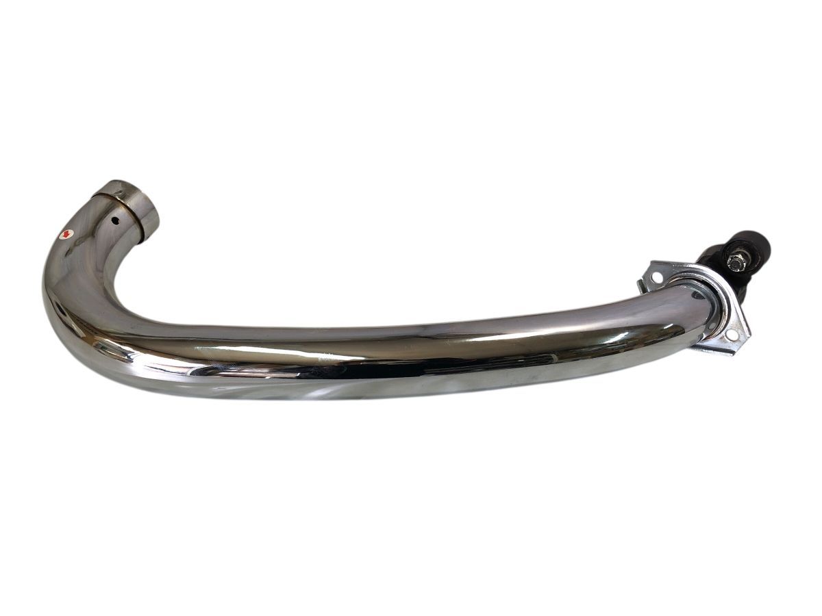 YAMAHA　SR400　1JR　エキパイ　エキゾーストパイプ　凹み小有　ノーマル戻しに（中古）TO-N2714