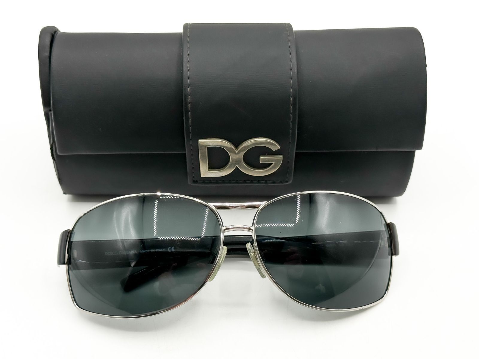 DOLCE&GABBANA DG2027-B ラインストーン サングラス ケース付 - メルカリ