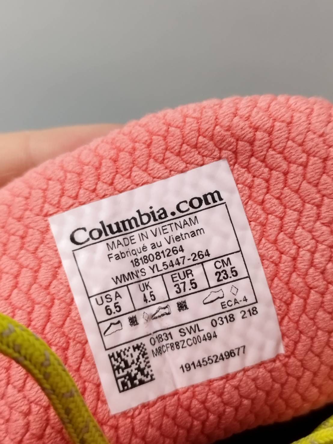良品】Columbia コロンビア Saber Ⅲ Mid Omni-Tech/登山靴/23.5cm 