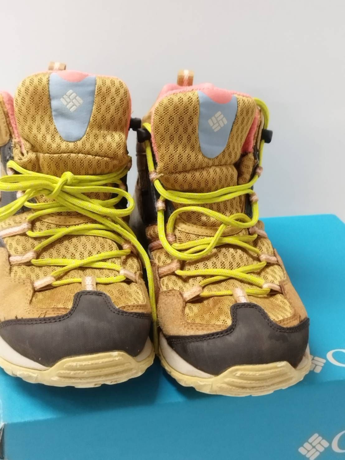 良品】Columbia コロンビア Saber Ⅲ Mid Omni-Tech/登山靴/23.5cm 