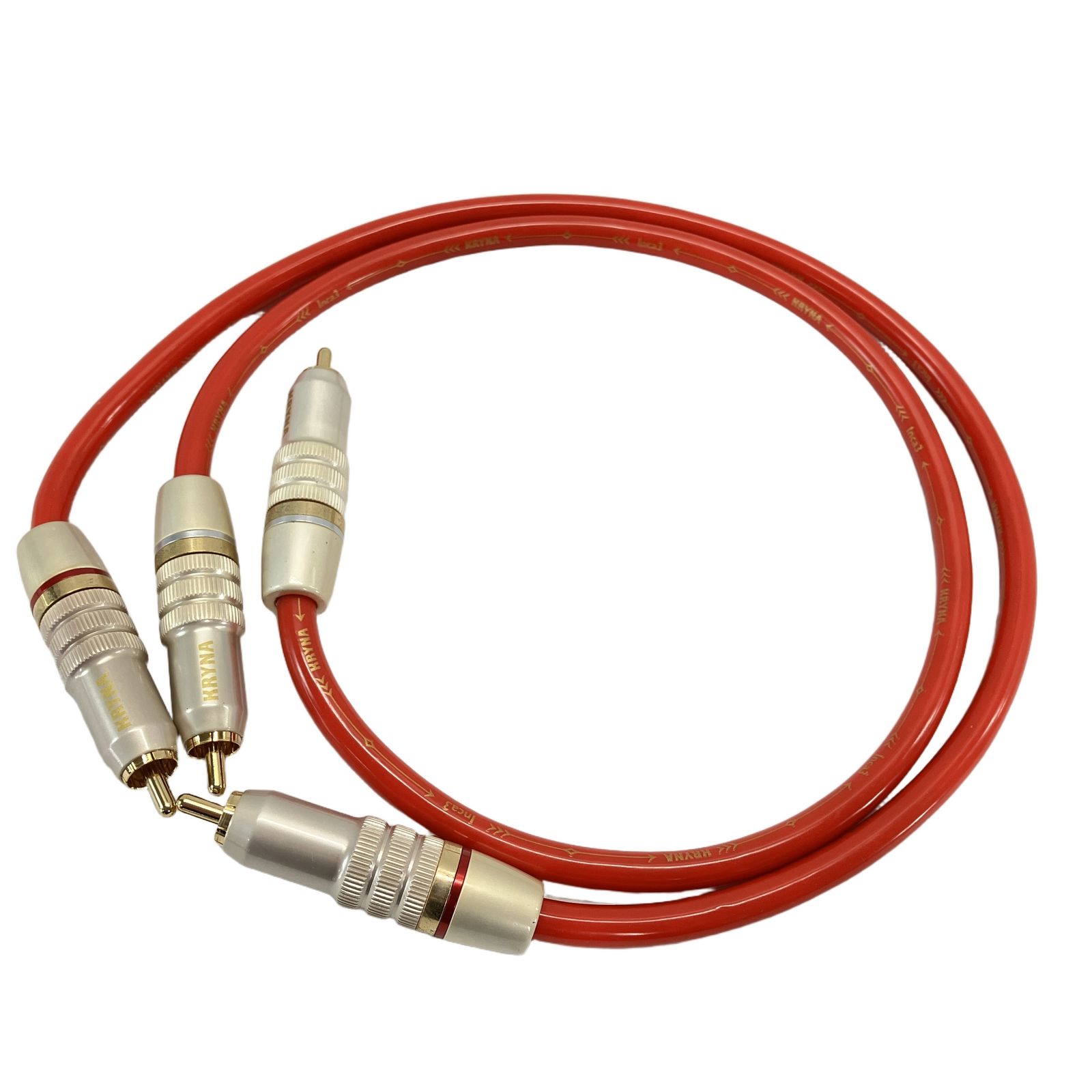 KRYNA クライナ Inca3 約0.5m RCAケーブル ペア 中古 W11209769