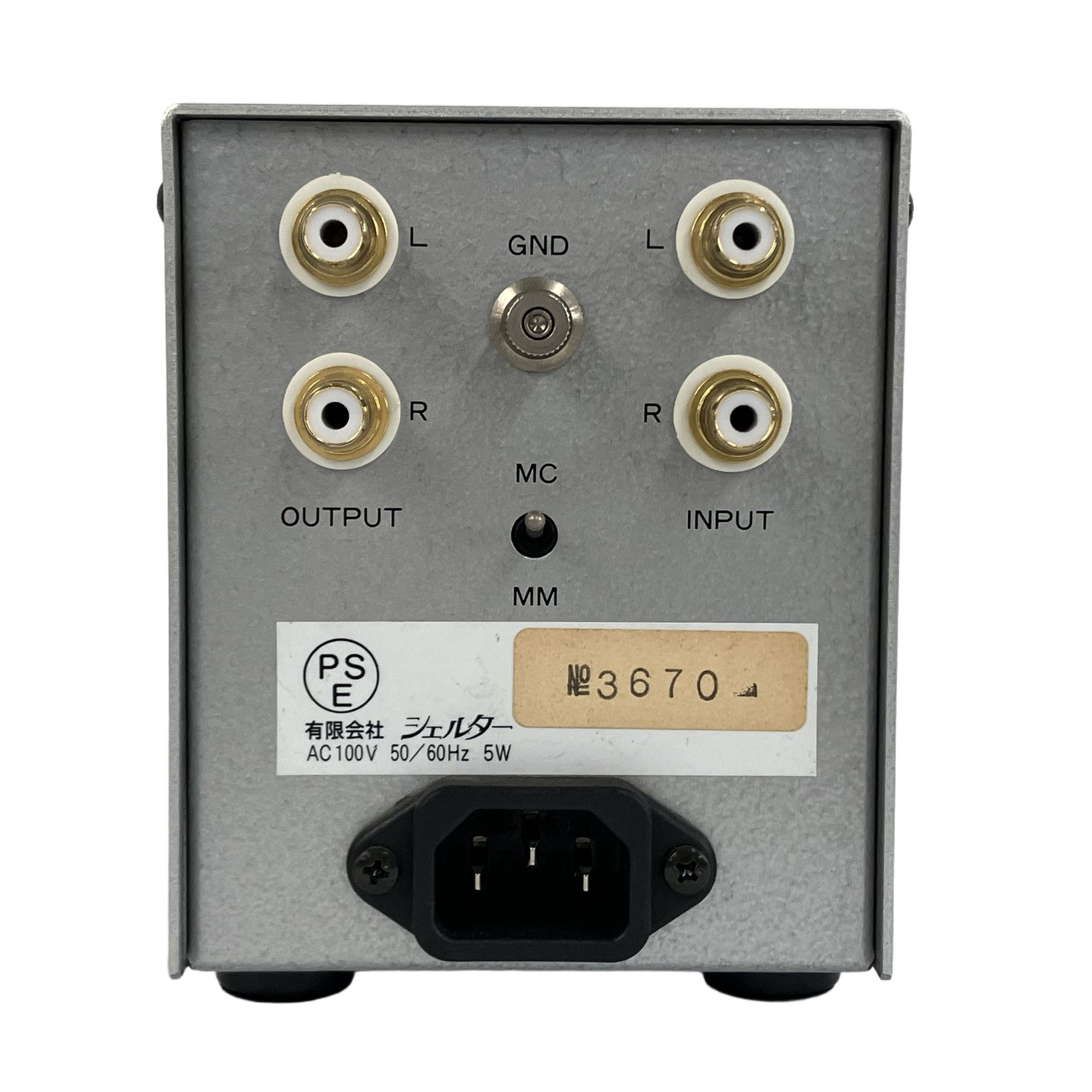 Shelter Model 216 フォノイコライザー MM/MC 対応 音響機材 中古 良好