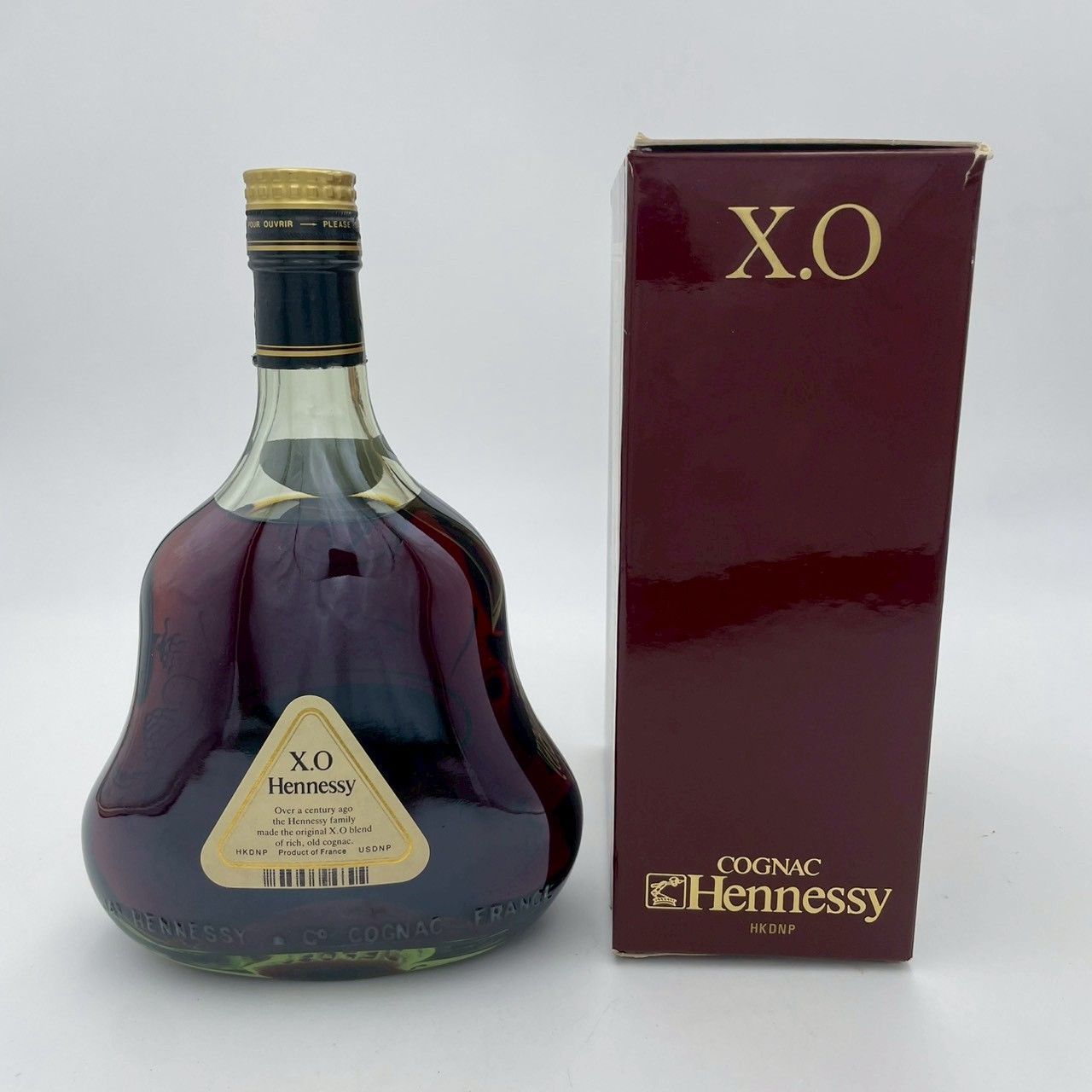 HENNESSY X.O ヘネシー 金キャップ グリーンボトル コニャック