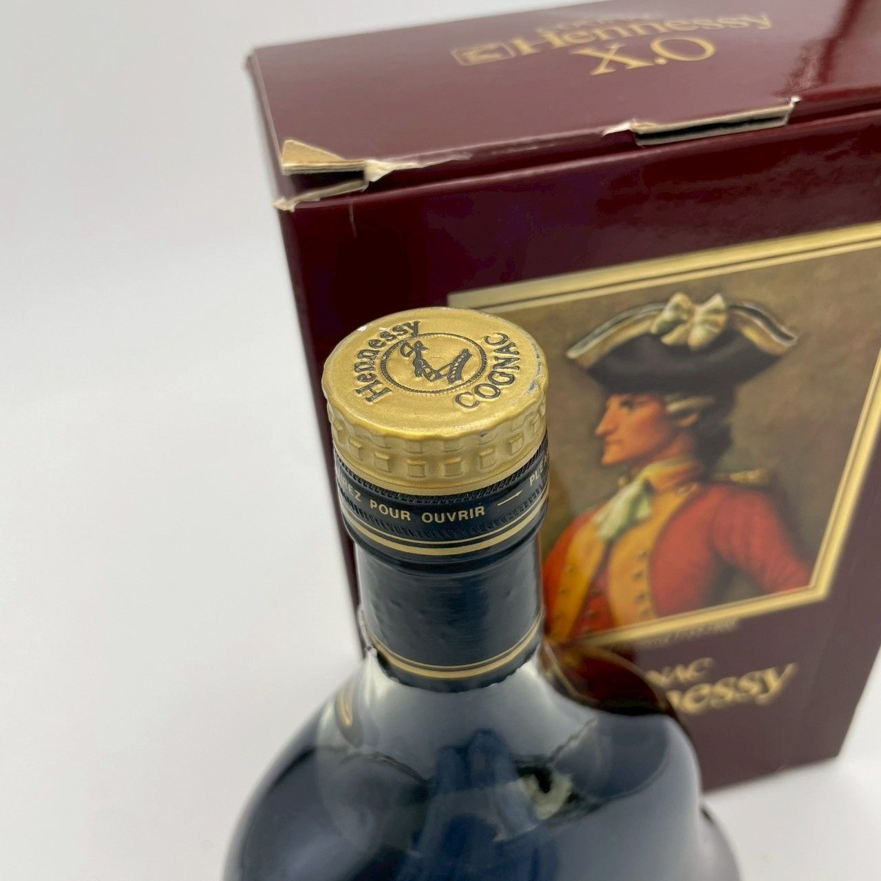 HENNESSY X.O ヘネシー 金キャップ グリーンボトル コニャック