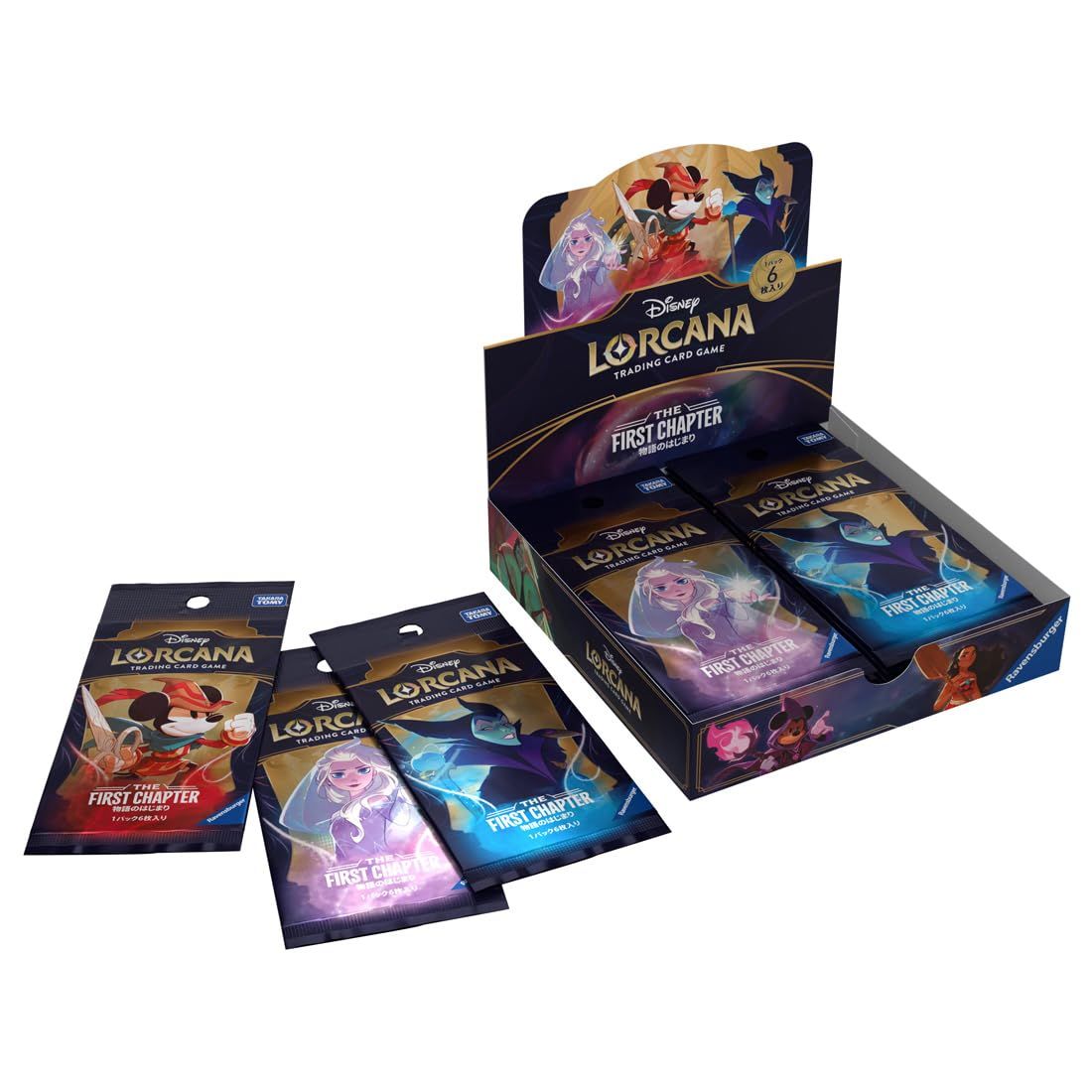 ディズニー・ロルカナ・TCG 日本語版 ブースターパック THE FIRST CHAPTER 物語のはじまり BOX
