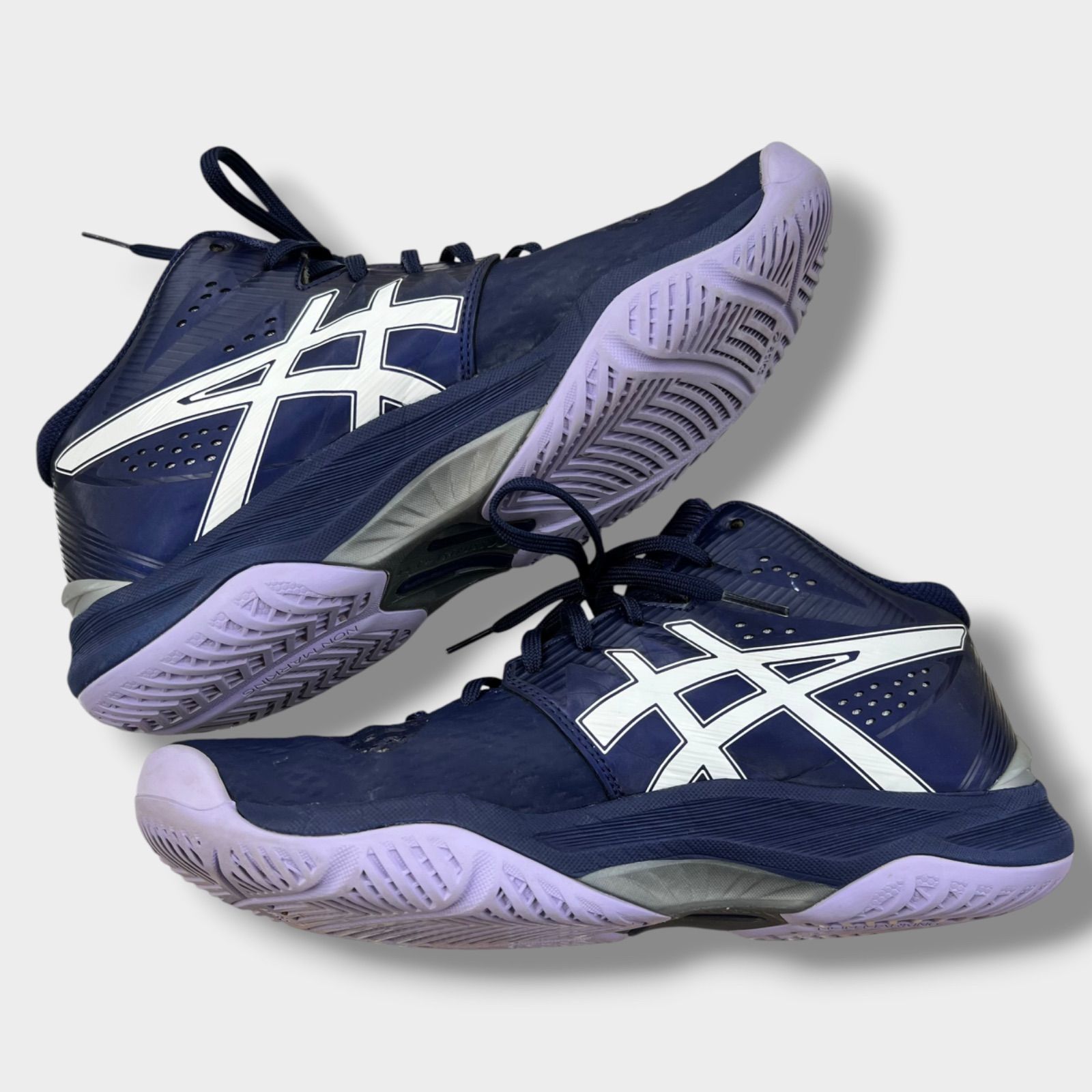 ASICS SKY ELITE FF MT バレーボールシューズ ネイビー 26cm スカイ