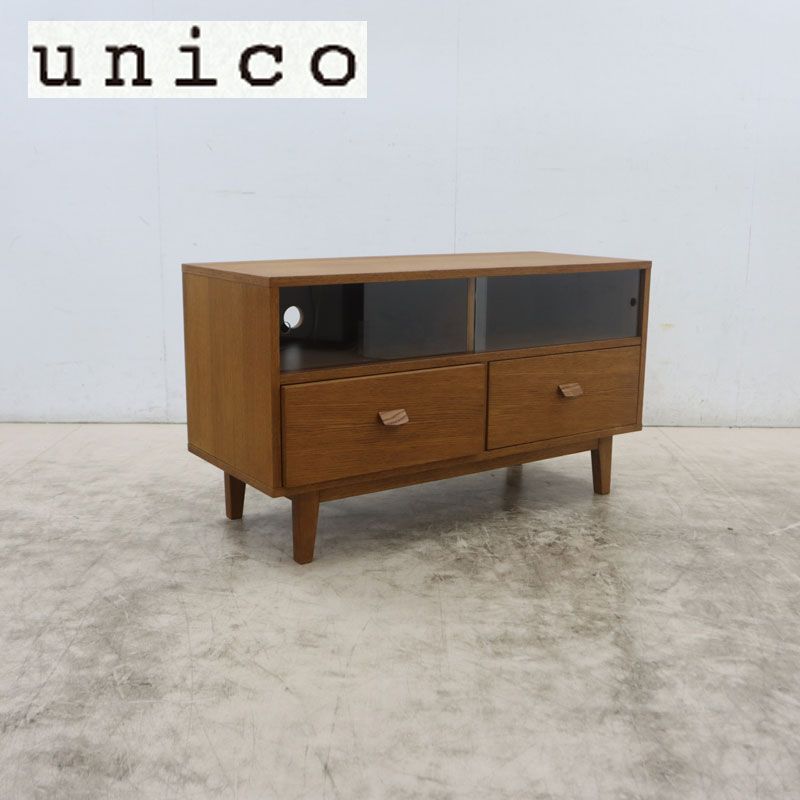 ◇展示品◇ unico ウニコ KURT TV board クルト テレビボード W1000