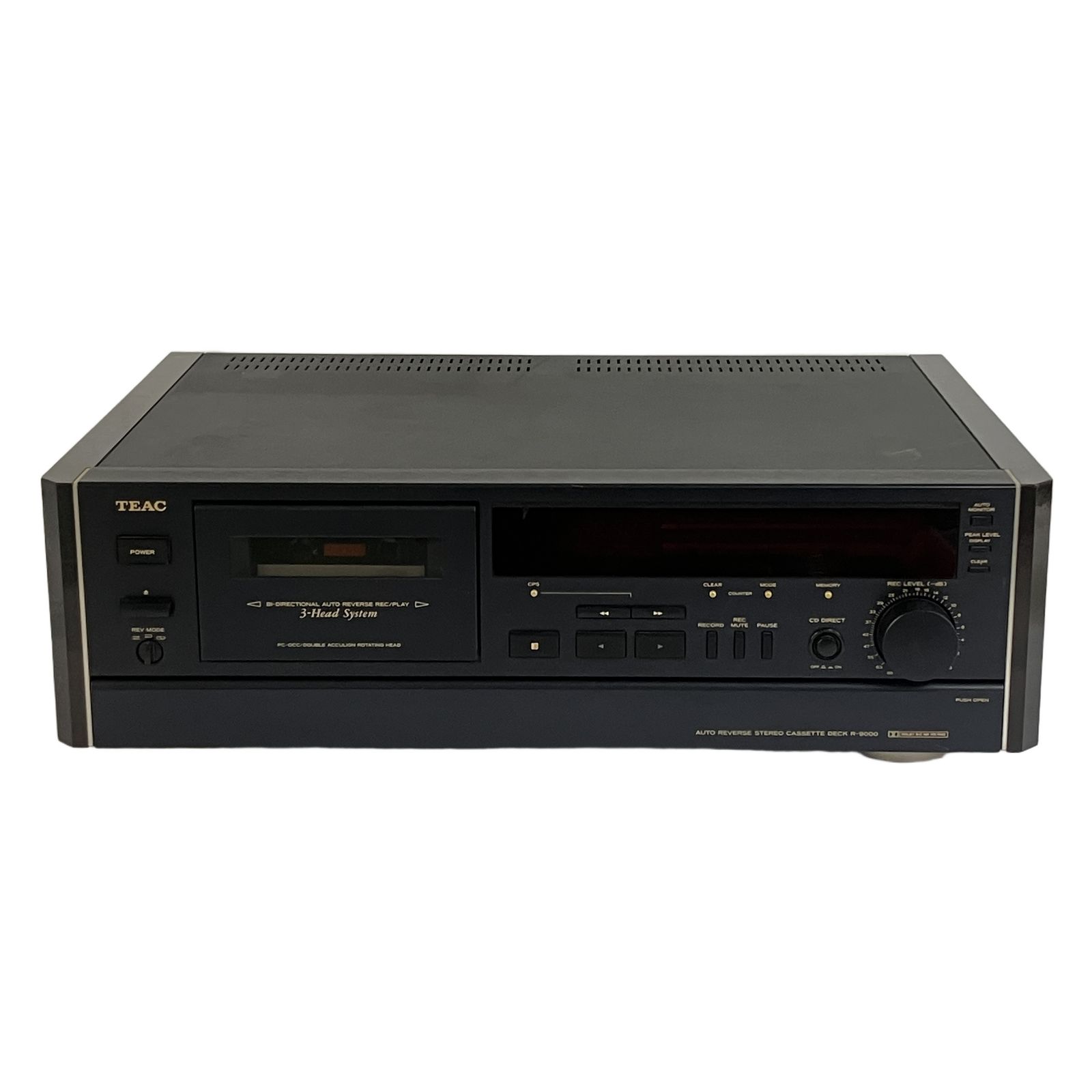 【佐川】TEAC R-9000 カセットデッキ ティアック 音響機材 ジャンク Y11216310