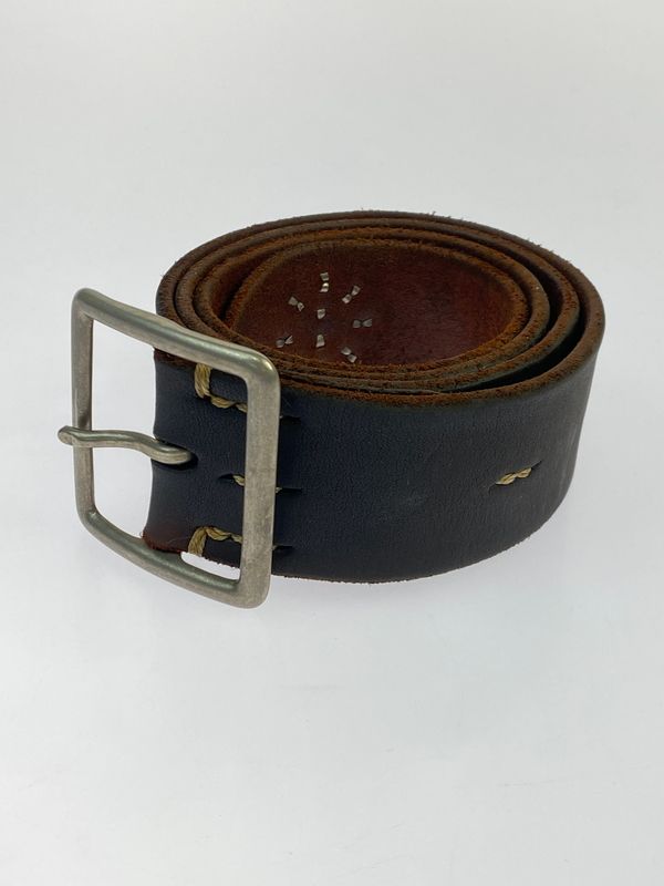 【中古品】 VINTAGE WORKS ヴィンテージ ワークス スタッズギャリソンベルト DH5697 レザー ベルト 【205-260512-em-14-min】