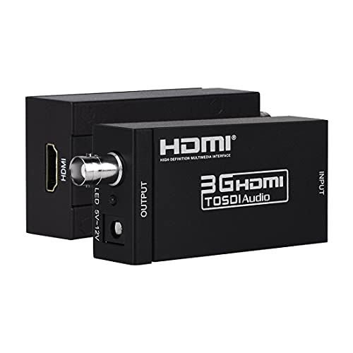 HDMI to SDI コンバーター アダプター HDMI to SDI変換器 SDI/HD-SDI / 3G-SDIアダプター 変換 hdmi sdi 変換 1080P 対応kk 8a22c556
