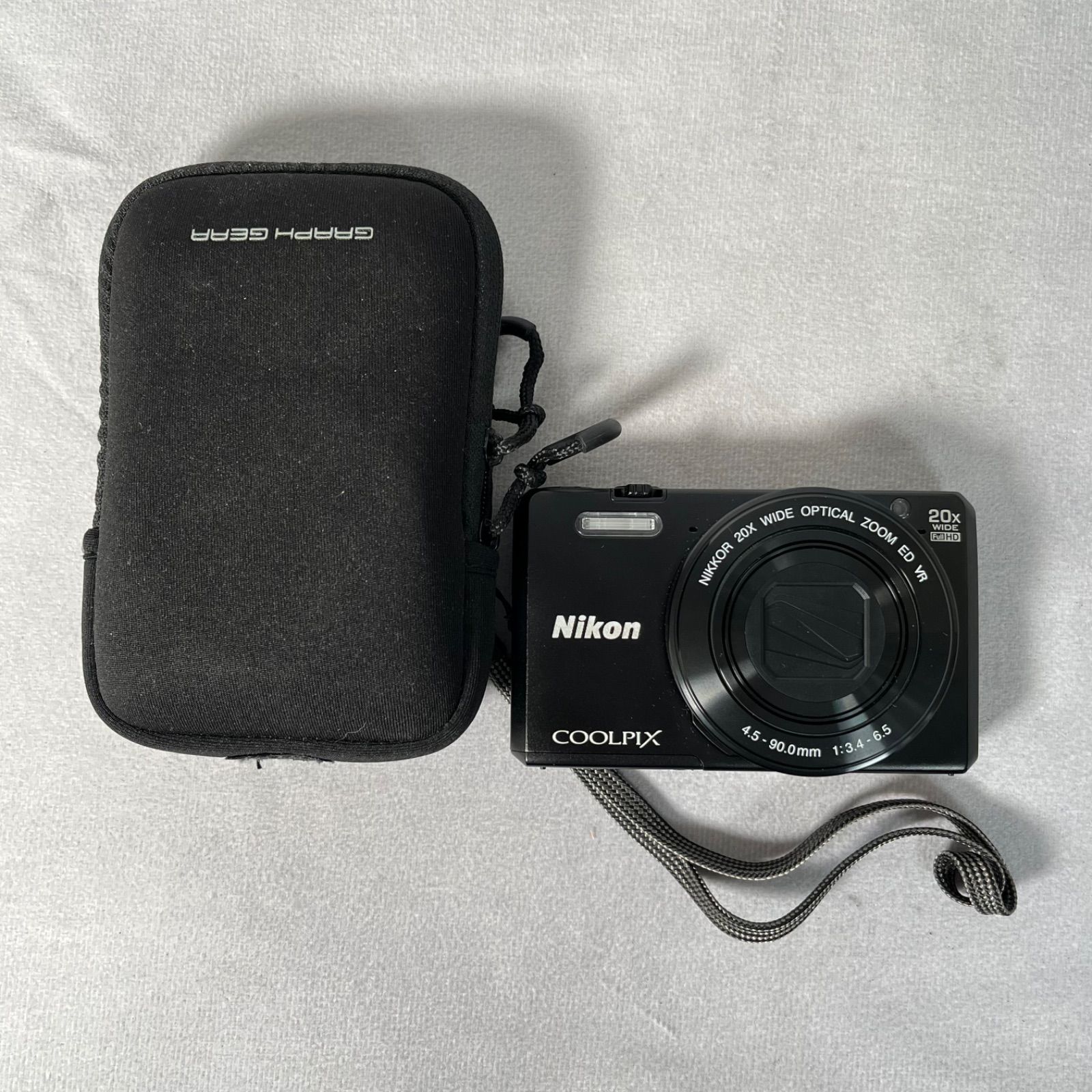 【管2604-199】 NIKON ニコン COOLPIX S7000 コンパクトデジタルカメラ ブラック 1602万画素 コンデジ 現状渡し 動作未確認