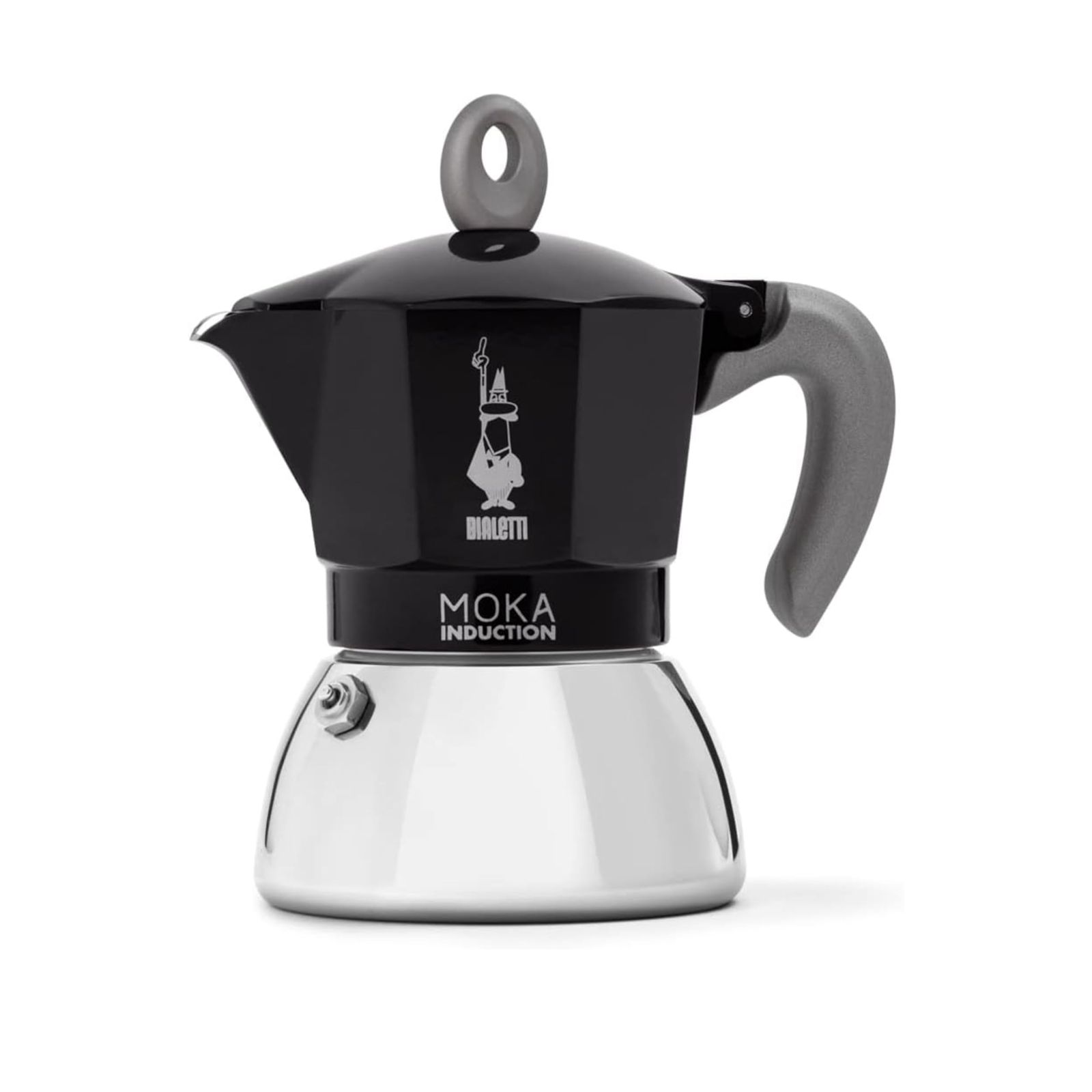 Bialetti (ビアレッティ) モカ インダクション レッド 6カップ用 IH対応 & 直火式 (コーヒーメーカー エスプレッソメーカー マキネッタ) [ブラック] [6カップ] 9,110円