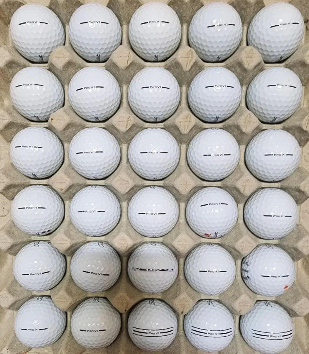 新モデル タイトリスト PROV1 A級 ロストボール ゴルフボール 73個