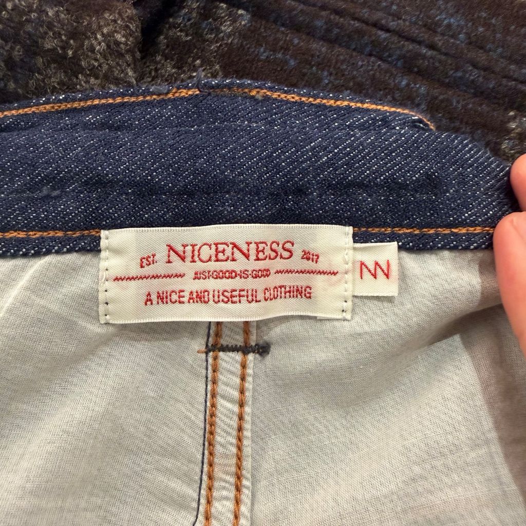 限定値下」niceness clapton ワイルドシルクデニム 517型 【公式通販】
