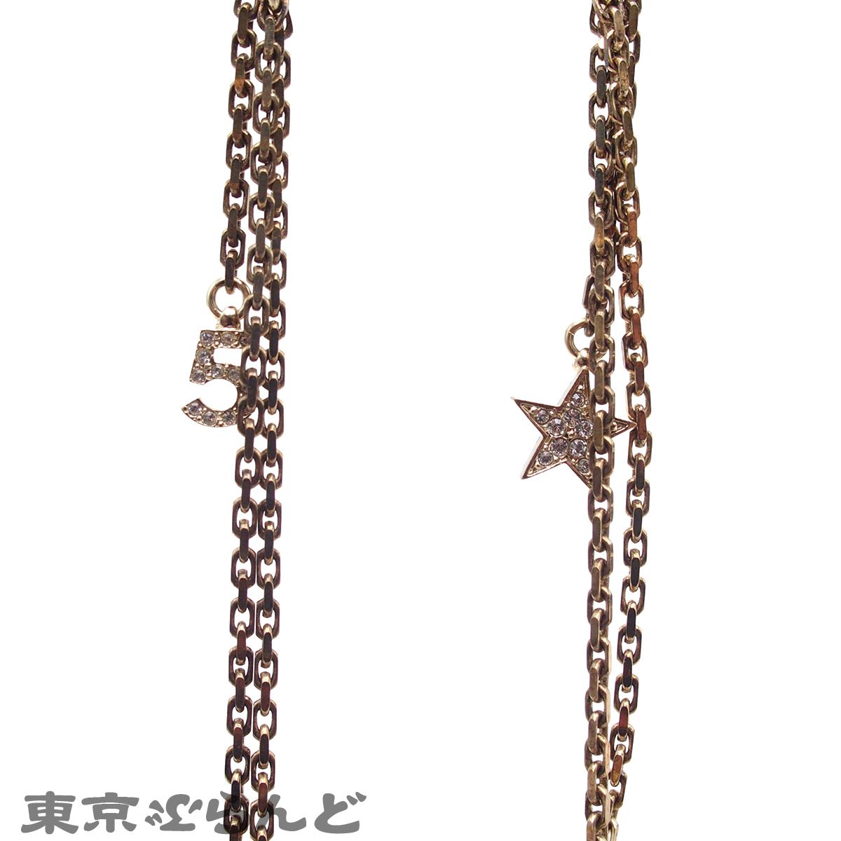シャネル CHANEL ピアス ゴールド メタル ココマーク No.5 スター 
