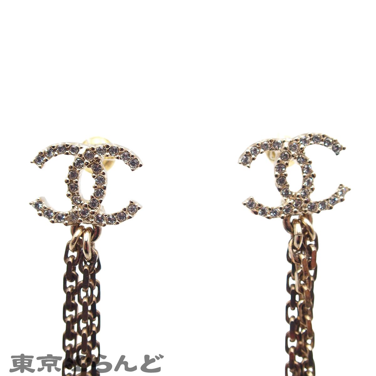 シャネル CHANEL ピアス ゴールド メタル ココマーク No.5 スター