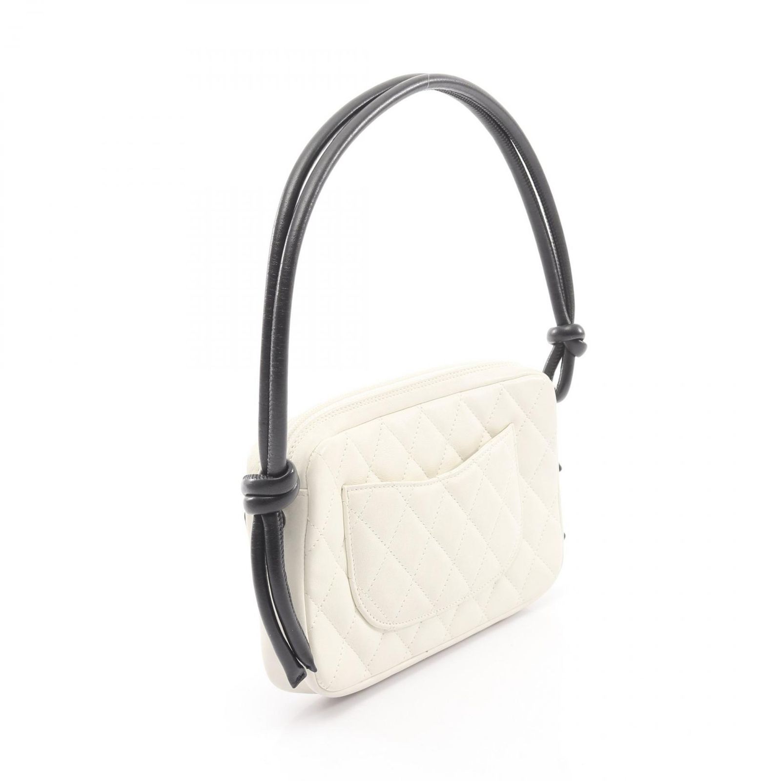 シャネル CHANEL ハンドバッグ カンボンライン A25175 ホワイト 