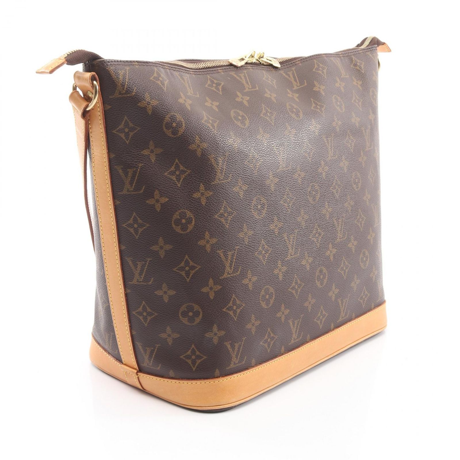 ルイ・ヴィトン LOUIS VUITTON アムファースリー ヴァニティスター ショルダーバッグ バッグ PVCコーティングキャンバス レザー モノグラム レディース ブラウン系 M47275 【中古】 LOUIS VUITTON（ルイ・ヴィトン） アムファースリー バニティスター