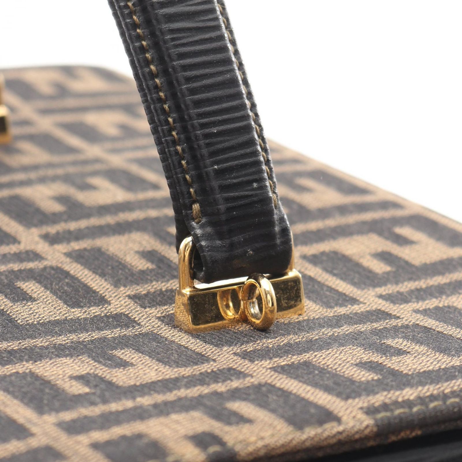 フェンディ FENDI ハンドバッグ ズッカ ブラウン/ダークブラウン フェンディ FENDI ハンドバッグ ズッカ ブラウン/ダークブラウン