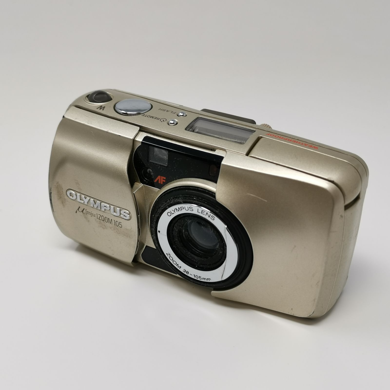 OLYMPUS μ[mju] ZOOM 105 フィルムカメラ 充電器ないため動作未確認