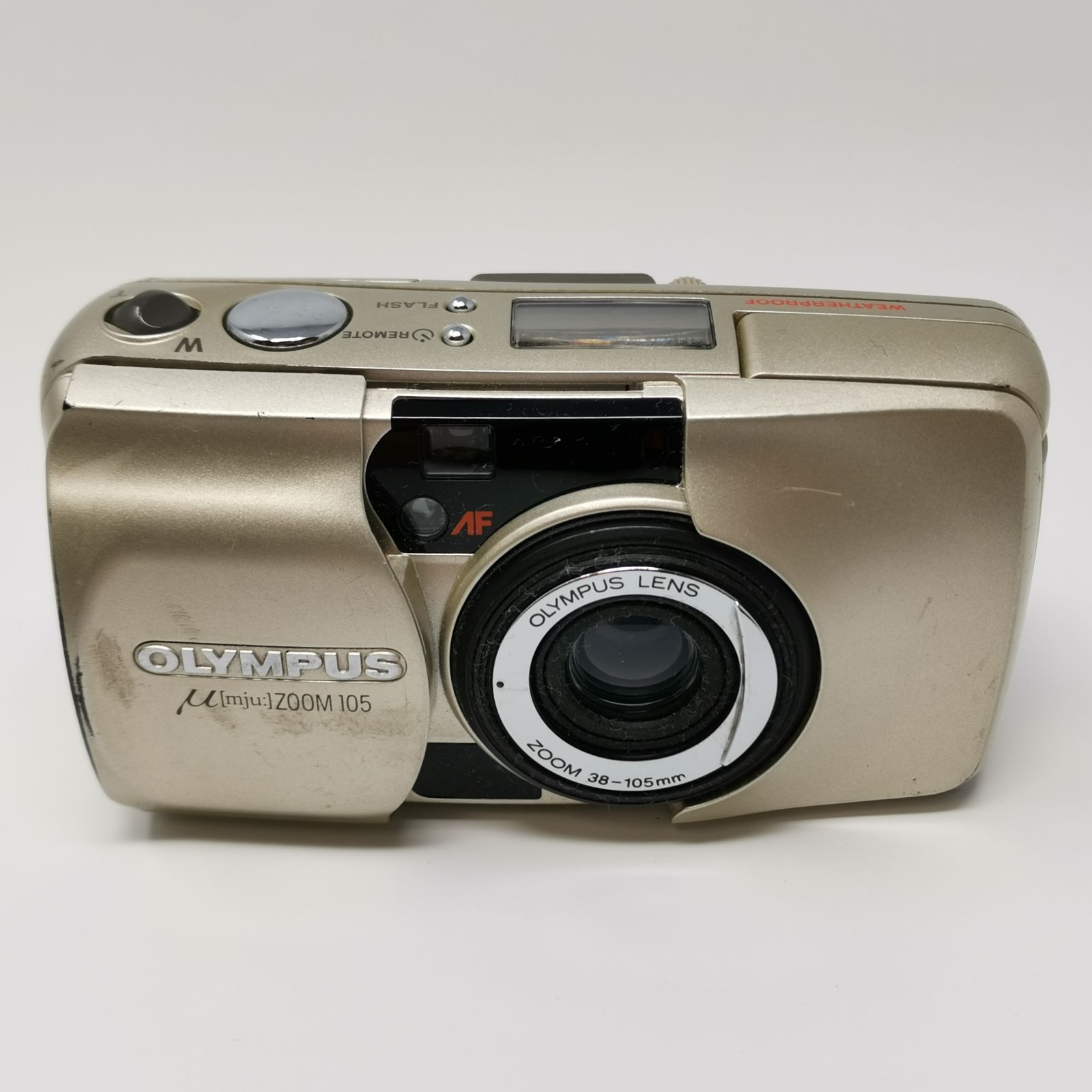 OLYMPUS μ[mju] ZOOM 105 フィルムカメラ 充電器ないため動作未確認