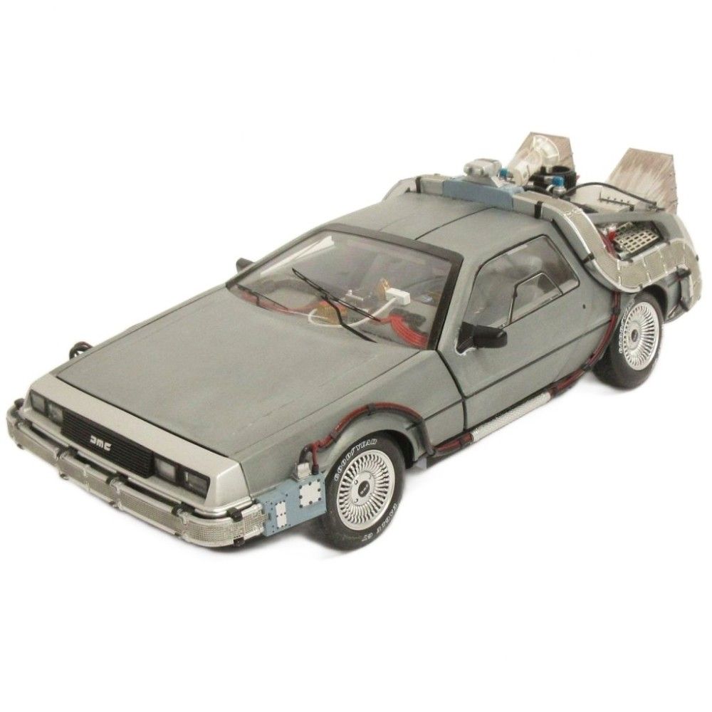 ホットウィール HOTWHEELS バック トゥ ザ フューチャー BACK TO THE FUTURE デロリアン 1/18スケール BLY44 現状品 模型 ■OOM