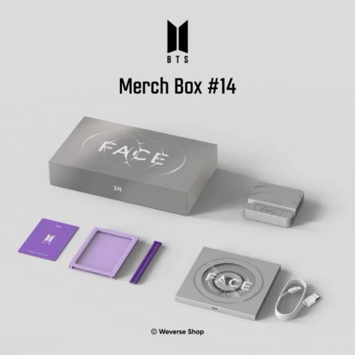 BTS（防弾少年団・バンタン） MERCH BOX マーチボックス14 ジミン(JIMIN・パクジミン) FACE フールセット 出品