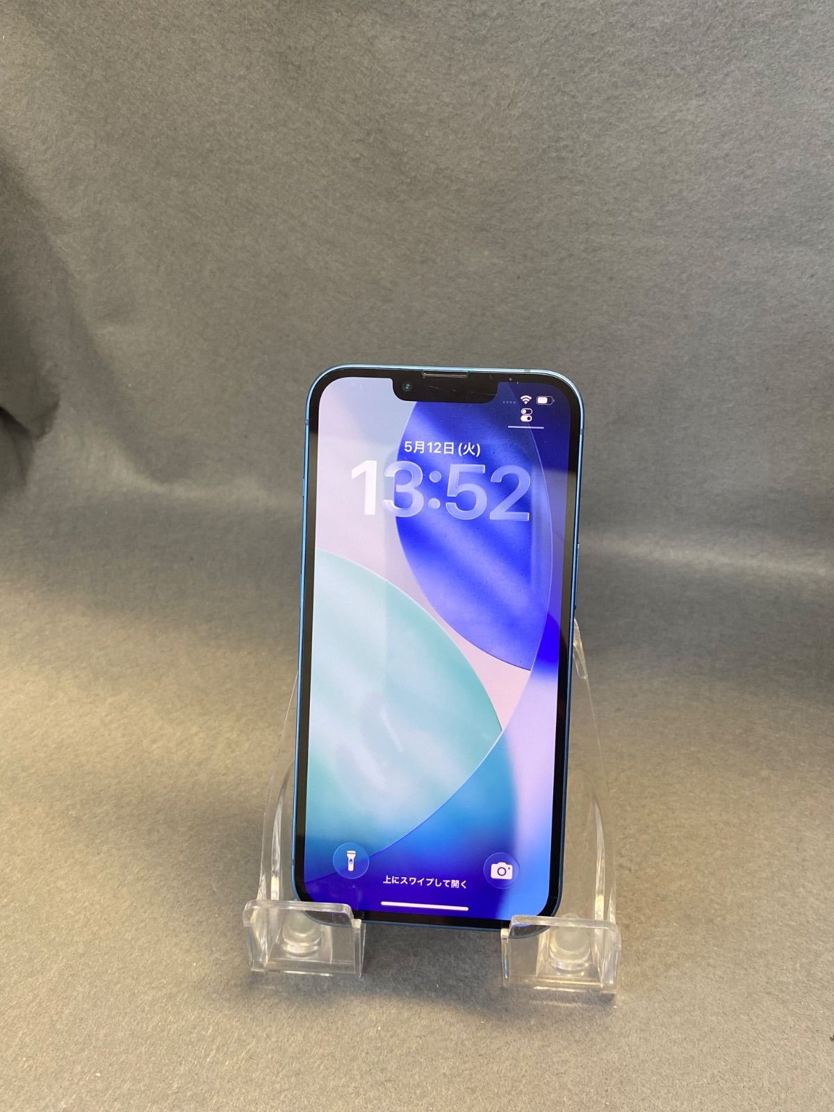 美品 国内版 SIMIフリー iPhone13 256GB ブルー色