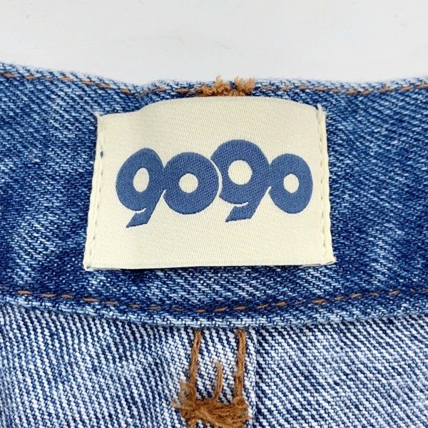 9090 ナインティナインティ デニムパンツ ジーンズ Gパン King Logo
