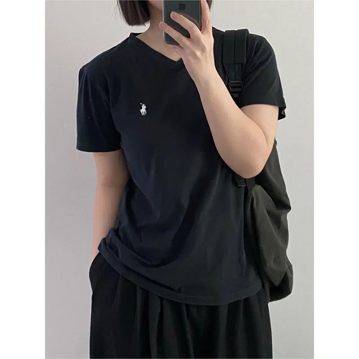 ポロ Vネック 半袖Tシャツ