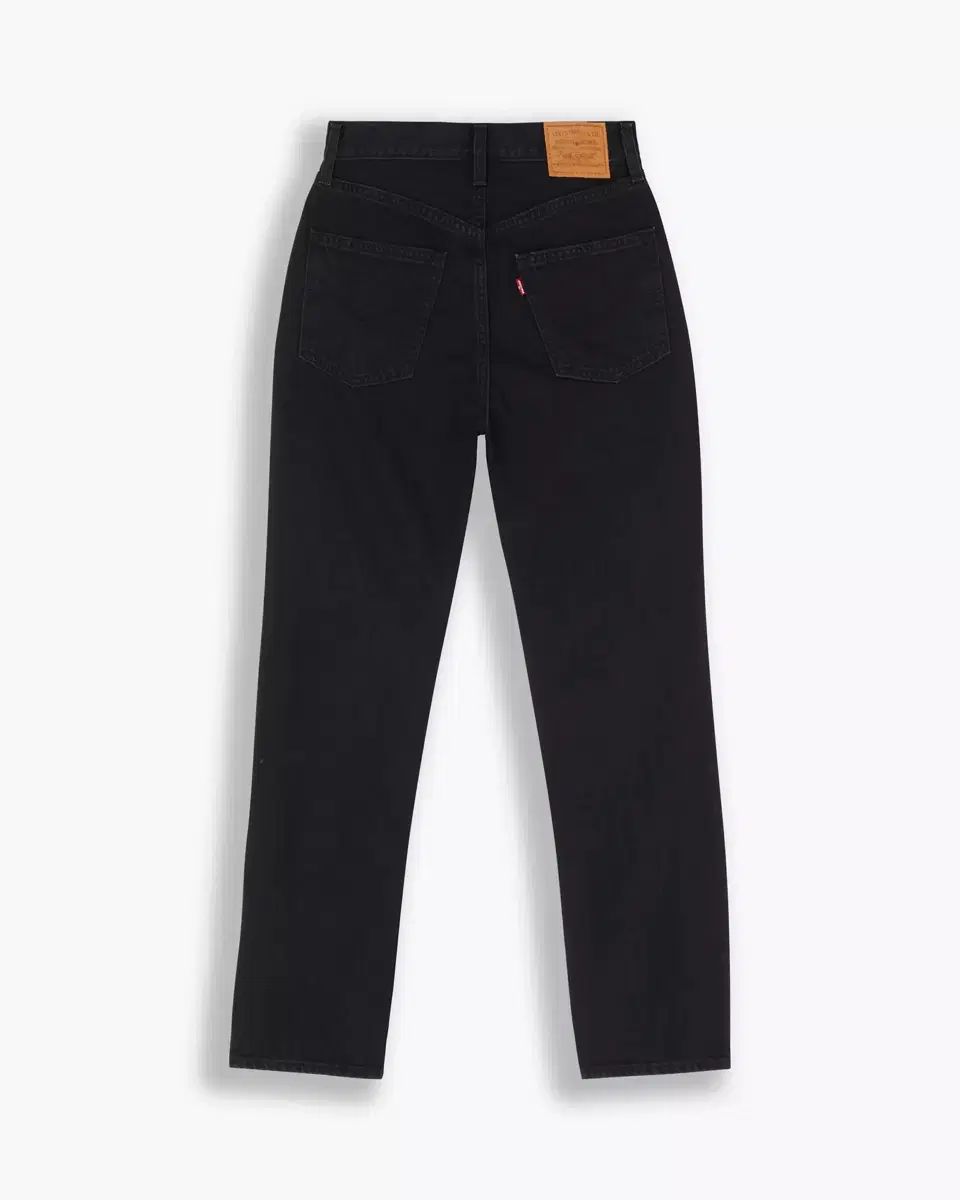 リーバイス プレミアム 70s ハイ スリム ストレート デニム パンツ ブラックデニム ブラック