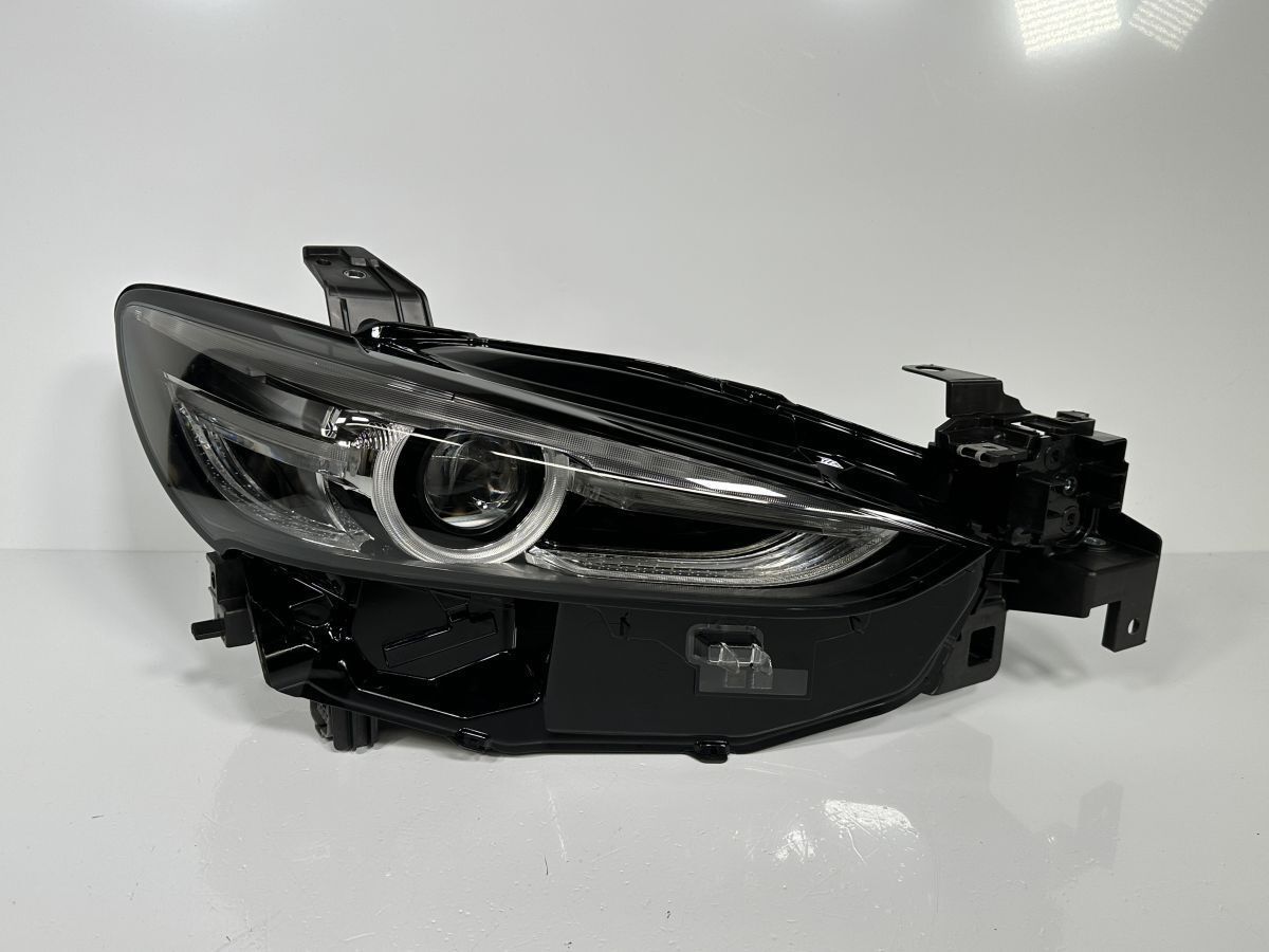 美品/破損なし アテンザセダン マツダ6 MAZDA6 GJEFP 後期 純正 右ヘッドライト Assy LED G48E-51-031A 100-65183 GU GRF5-51030 管理35376