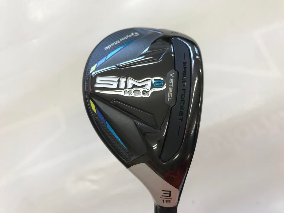 テーラーメイド　SIM2 MAX　19度　TENSEI BLUE TM60(SIM2)　Sフレックス　ユーティリティ　中古　ゴルフドゥ！柏店【最短即日発送】