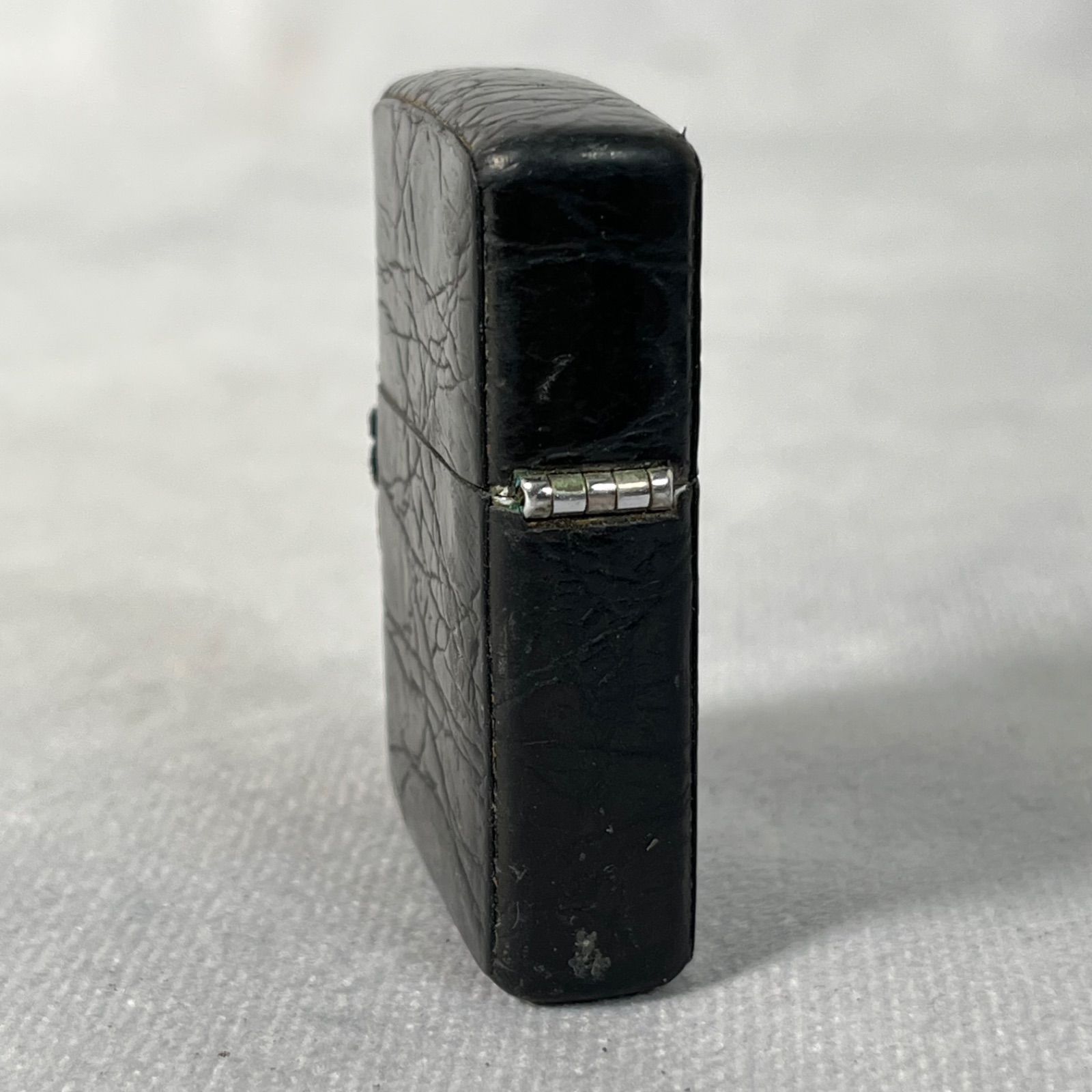 管2604-314】ZIPPO ジッポー オイルライター クロコダイル ワニ革 