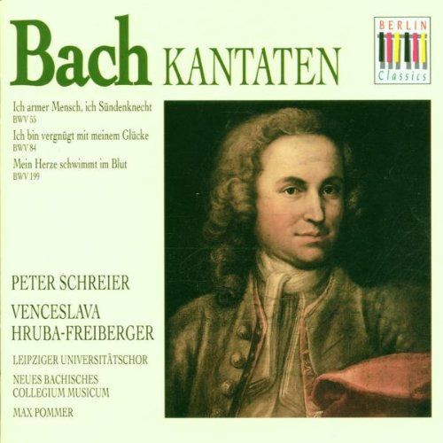 【CD】Bach;Cantatas 55,84,199