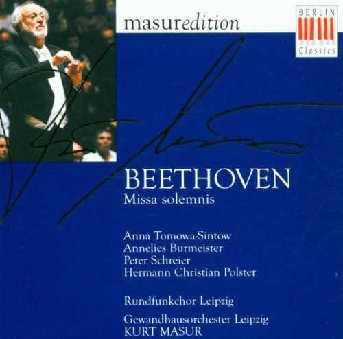 【CD】Beethoven;Missa Solemnis