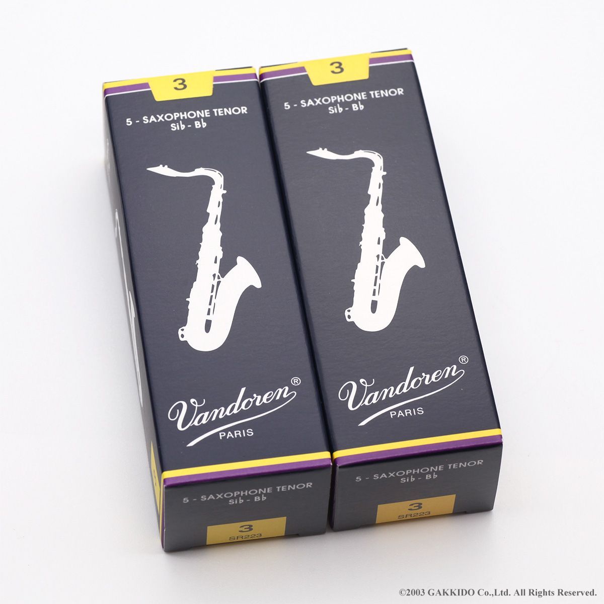 Vandoren (バンドレン) テナーサックス用リード Traditional (青箱) [3